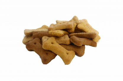 Kluifjesmix zijn botjes in drie verschillende smaken. Het zijn knapperige en heerlijk biscuits voor uw hond. De koekjes kunnen als beloning, maar ook als lekkernij gegeven worden aan uw hond.