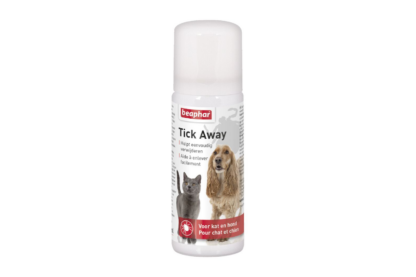 Beaphar Tick Away is een spray om teken van uw hond of kat te halen, het zorgt ervoor dat teken op een eenvoudige en hygiënische manier verwijderd kunnen worden. Met dit product hoeft u de teek zelf niet meer te verwijderen en aan te raken.