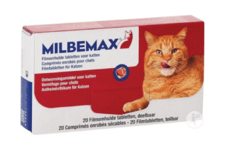 Milbemax ontwormingstablet katten - 4 tab.