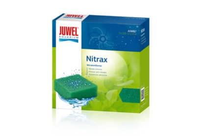 JUWEL Nitrax is een biologisch filtermiddel voor de nitraatafbraak in je aquarium. Het vermindert de algengroei en bevordert de vitaliteit van je planten en vissen. Nitrax vermindert het nitraat in je aquarium en zorgt voor een duidelijke vermindering van de algengroei.