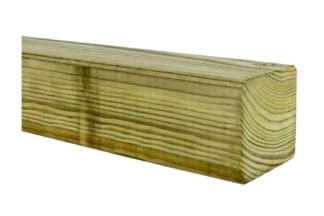 Geïmpregneerde houten palen 390 cm