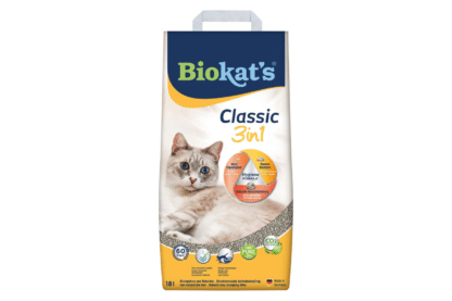 De Biokat's Classic 3in1 klei kattenbakvulling staat bekend om zijn sterke klontvorming en is daardoor zuinig in gebruik. Immers alleen de klonten worden eruit geschept, de rest blijft schoon.