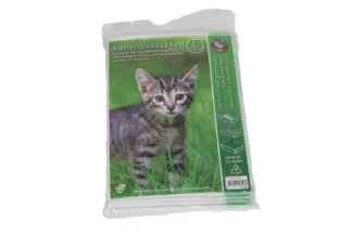 De Boon Kattenbakzakken plastic zijn plastic kattenbakzakken in de kleur wit voor eenvoudig en hygiënisch verwijderen van de kattenbakvulling uit de kattenbak.