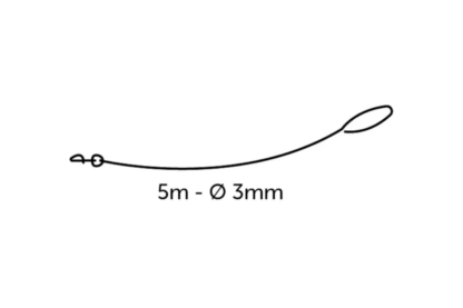 De Flamingo Aanleglijn Zwart is een aanleglijn gemaakt voor katten. De lijn is gemaakt van nylon en voorzien van een verchroomde karabijnhaak.
