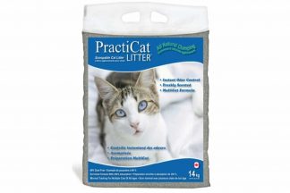 De PractiCat kattenbakvulling met babypoedergeur (voorheen bekend als Classy Cat kattenbakvulling) is gemaakt van 100% pure sodium bentonite klei. Deze kleikorrels bezitten een zeer aangename babypoedergeur.