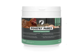 Excellent Poultry Parex voor het reinigen van het spijsverteringsstelsel van pluimvee, eenden, ganzen en andere gevogelte.