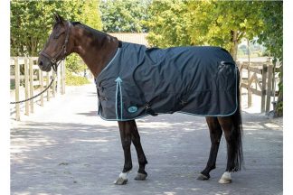 Harry’s Horse buitendeken Thor 200 grams is een waterdichte en ademende outdoordeken met t/c voering. Deze winterdeken is naadloos op de rug en heeft een 200 grams polyfill vulling.