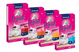 Vitakraft Cat-Liquid is een heerlijke vloeibare snack voor katten vanaf 3 maanden.