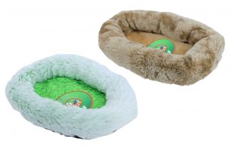 Dit knaagdierbed Soft is een comfortabel mandje voor uw kleine huisdier. Het heerlijk zachte materiaal in combinatie met de dikke rand maakt dit een fijne mand om in te slapen of even bij te komen.