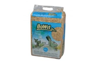 Bowit Hooi  is een 100% natuurlijk product en bevat belangrijke ruwe vezels, waardoor het een goede spijsvertering ondersteunt. Daarnaast is hooi een gezonde en natuurlijke verrijking van het dagelijkse voer van knaagdieren.