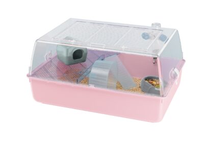 Ferplast Mini Duna hamster knaagdierkooi Roze
