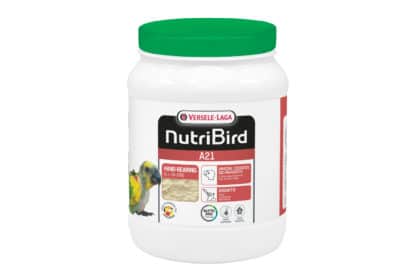 NutriBird A21 is een volledig vogelvoer voor de handopfok van alle babyvogels, wetenschappelijk samengesteld voor een optimale groei.