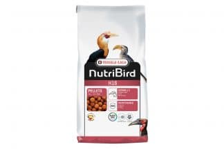 NutriBird H16 is een uitgebalanceerd volledig onderhoudsvoeder voor neushoornvogels en andere grote vruchtenetende vogels.