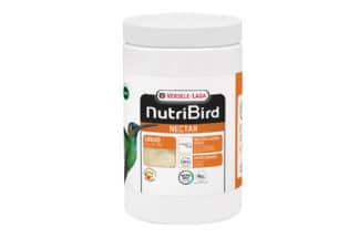 Nutribird nectar is een volledig voeder voor honingzuigers en kolibries. Daarnaast is het ook een ideale bijvoeding voor tangara's. Dit voer bevat alle bestanddelen die deze vogels nodig hebben om in een optimale conditie te blijven.