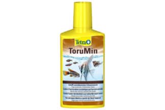 Tetra ToruMin creëert direct natuurlijk tropisch water (zogeheten zwartwater) zoals vissen in hun natuurlijke leefomgeving gewend zijn. Turfextracten veranderen het aquariumwater in kristalhelder tropisch water waarin vissen zich thuis voelen en hun soorteigen gedrag vertonen. 