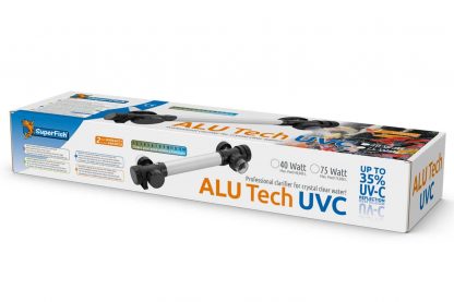 De Superfish AluTech UVC T5 is een aluminium UVC en geschikt voor grote combi-vijvers. Dankzij de AluTech UVC T5  zal je vijverwater binnen 14 dagen helder zijn.