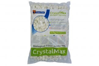 De Superfish Crystalmax is een zeer poreus filtermedium, gemaakt uit glas. Het werkt als een spons voor micro-organisme en het garandeert optimale resultaten.