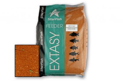 Starfish Feeder Extasy lokvoer is het het nieuwe revolutionaire moderne grondvoer speciaal ontworpen voor methode feeders. Twee verschillende dichtheden voor Running Waters en Still Waters. De stilstaande water mix is van een lagere dichtheid, waardoor het voer langzaam verspreidt.