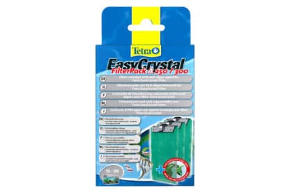 Het Tetra EasyCrystal Filterpack A 250/300 zorgt voor kristalhelder aquariumwater dankzij intensieve mechanische en biologische filtering. Het bevat ook een langdurig werkzaam anti-algenmiddel om algen veilig te bestrijden.