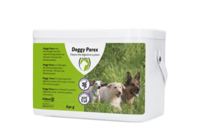 Excellent Doggy Parex is een aanvullend diervoeder voor honden dat de weerstand verhoogt en het lichaam reinigt. Door regelmatig Doggy Parex te gebruiken verhoogt u de weerstand en wordt het hondenlichaam gereinigd.