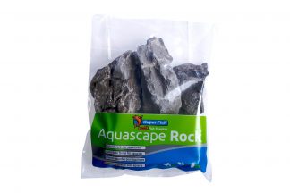 De vorm en grijze kleur van de Superfish Aquascape Mountain Rock doen denken aan rotsformaties, waardoor het mogelijk is er eenvoudig een natuurlijk rots landschap te creëren.