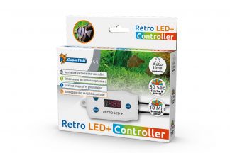 De Superfish Retro LED+ controller schakelt de verlichting automatisch aan en uit op de gewenste tijden. Deze controller voor Retro LED verlichting stimuleert zowel zonopkomst als zonsondergang.