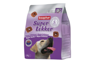 Beaphar Super Lekker zijn lekkere (trainings)brokjes voor de hond. Licht verteerbaar en super lekker. Het wordt gebruikt als complete maaltijd en bij de training van puppy's en honden.