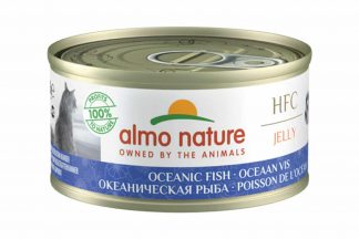 Almo Nature HFC Jelly - oceaanvis is een heerlijke natvoeding volgens het bekende en traditionele receptuur van Almo Nature.
