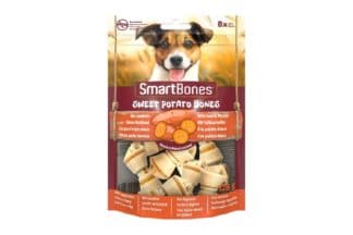 SmartBones Classic sweet potato bones mini