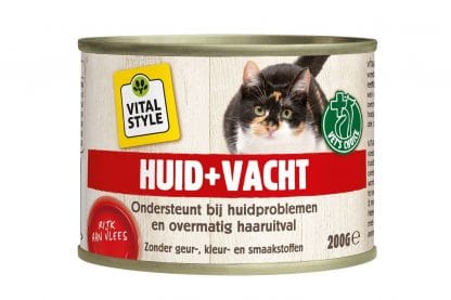 VITALstyle HUID + VACHT dieetvoeding kat blik