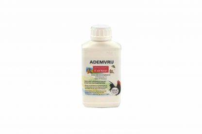 Huismerk Ademvrij is een natuurlijk product gebaseerd op twee etherische oliën: eucalyptus en pepermunt, in combinatie met menthol.