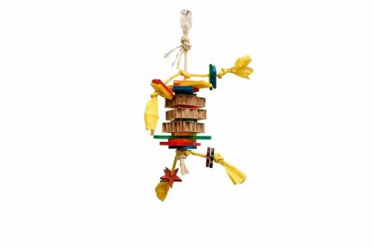 De Zoo-Max Danger, Dynamite! is het ultieme speelgoed voor uw kromsnavel. Gemaakt van een combinatie van natuurlijke en sloopbare materialen waar de meeste vogels echte fans van zijn.