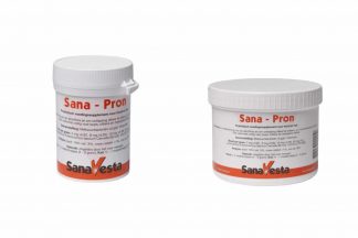 SanaVesta Sana-Pron Probiotica helpt het balans in de darmflora snel te herstellen bij honden en katten. Tevens is het ook goed voor het darmslijmvlies.
