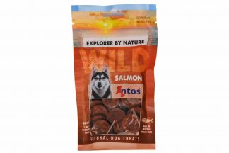 De Antos WILD Zalm van 80 gram is een lekkere, 100% natuurlijk hondensnack. Deze snack is glutenvrij, suikervrij, graanvrij en zit boordevol proteïnen.