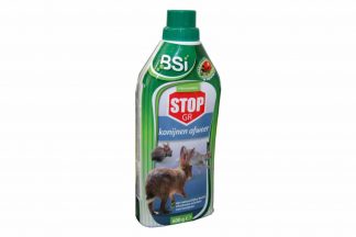 De BSI Stop GR konijnenafweer is een 100% natuurlijk product om overlast van konijnen te voorkomen. Het product bestaat uit korrels die een geur verspreiden die konijnen als zeer onprettig ervaren.