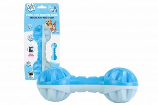 De Coolpets Cooling Frozen Bone is ideaal om verkoeling te bieden aan uw hond met warme zomerdagen. U kan het bot vullen met water en daarna in de vriezer leggen.