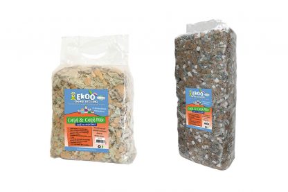 De Ekoo Card & Card bodembedekker mix is een zacht, warm en comfortabel product. Deze bodembedekker is gemaakt van niet gebruikte, stukjes kartonnen dozen (70%) en eierdoosjes (30%)