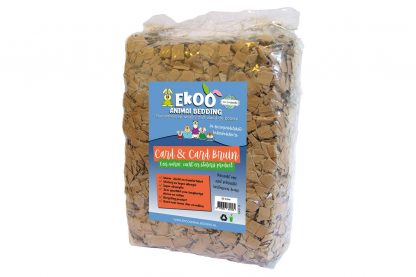 De Ekoo Card & Card bodembedekker bruin is een warm, zacht en stofvrij product. Deze bodembedekker is gemaakt van niet gebruikte, kartonnen dozen.