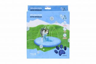 De Coolpets Splash Pool sproeier biedt uw hond uren uniek waterplezier. Dit badje is speciaal ontworpen om uw hond een aangename en verfrissende verkoeling te bieden.