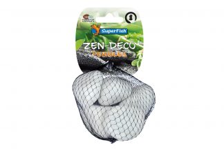 De Superfish Zen Natural Pebbles zijn een leuke decoratie voor je aquarium. Omdat deze mix tevens in verschillende kleuren verkrijgbaar is past het daardoor vaak in elk aquarium. Verkrijgbaar in verschillende varianten.