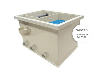 De Filtreau Combi-2 is een onderhoudsarm filtersysteem dat zorgt voor gezond en helder water. U hoeft hierbij weinig onderhoud te plegen.
