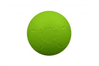 De Jolly Soccer Ball is een bijna onverwoestbare speelbal voor uw hond, in de vorm van een felgekleurde voetbal. De bal zal niet leeg lopen.