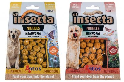 De Antos Insecta Nibbles is een heerlijke en 100 % natuurlijke beloning voor uw hond. Deze lekker hondensnacks zijn glutenvrij, graanvrij en suikervrij. Zo kan u op een verantwoorde en gezonde manier uw hond extra verwennen.