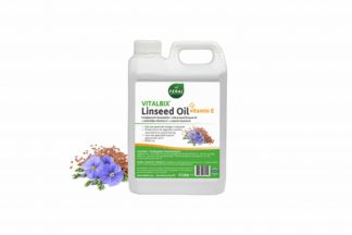 Vitalbix Linseed Oil + Vitamine E bevat circa 58% gezonde omega-3 vetzuren. Dankzij het hoge aandeel vetzuren brengt de olie de omega verhouding in balans.