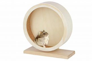 Kerbl houten hamster looprad voorkomt verveling in het verblijf van uw huisdier. Het looprad is gemaakt van degelijk hout. Daarnaast is de binnenzijde voorzien van een loopvlak met kurk, waardoor de nagels worden beschermt.