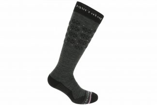De Equi-Thème Snow sokken zijn gemaakt van warm merinowol en katoen, waardoor ze lekker dragen en extra warm zijn. Het voordeel van merinowol is dat deze voor warme voeten zorgt, maar transpiratie goed afvoert.