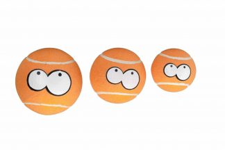 De Coockoo Breezy Extreme tennisballen hebben een grappige uitstraling, doordat ze zijn voorzien van ogen. Interactieve spelletjes zorgen ervoor dat de band tussen baas en hond versterkt wordt, een apporteerspelletje is hier een perfect voorbeeld van!