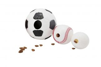 De Planet Dog Orbee Tuff Sportbal zorgt voor uren plezier bij honden. De bal is voorzien van een opening aan weerszijde, waardoor je lekkere snacks in de bal kan stoppen. Daarnaast kan je de bal natuurlijk ook gebruiken voor een leuk apporteer spelletje.