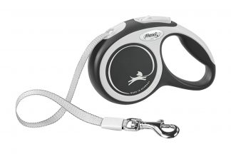 Flexi rollijn New Comfort band is een variabele looplijn, waarmee je de hond gecontroleerde vrijheid kunt bieden.