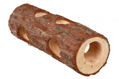 De Trixie buistunnel van schorshout is de perfecte speel- en schuilplaats voor kleine knagers zoals muizen en hamsters. Uitsluitend gemaakt van hoogwaardige naaldhoutsoorten en daardoor 100% veilig.